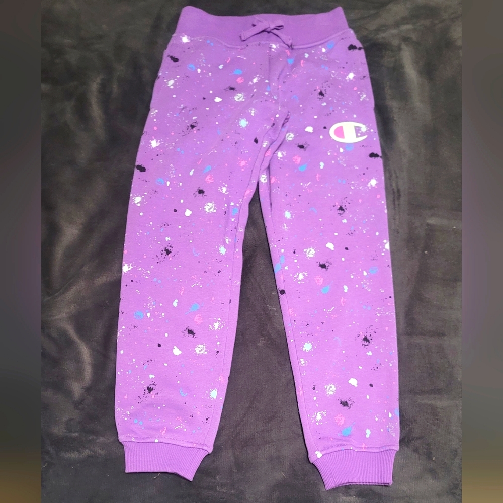 Champion kid girl sweatpants (small)